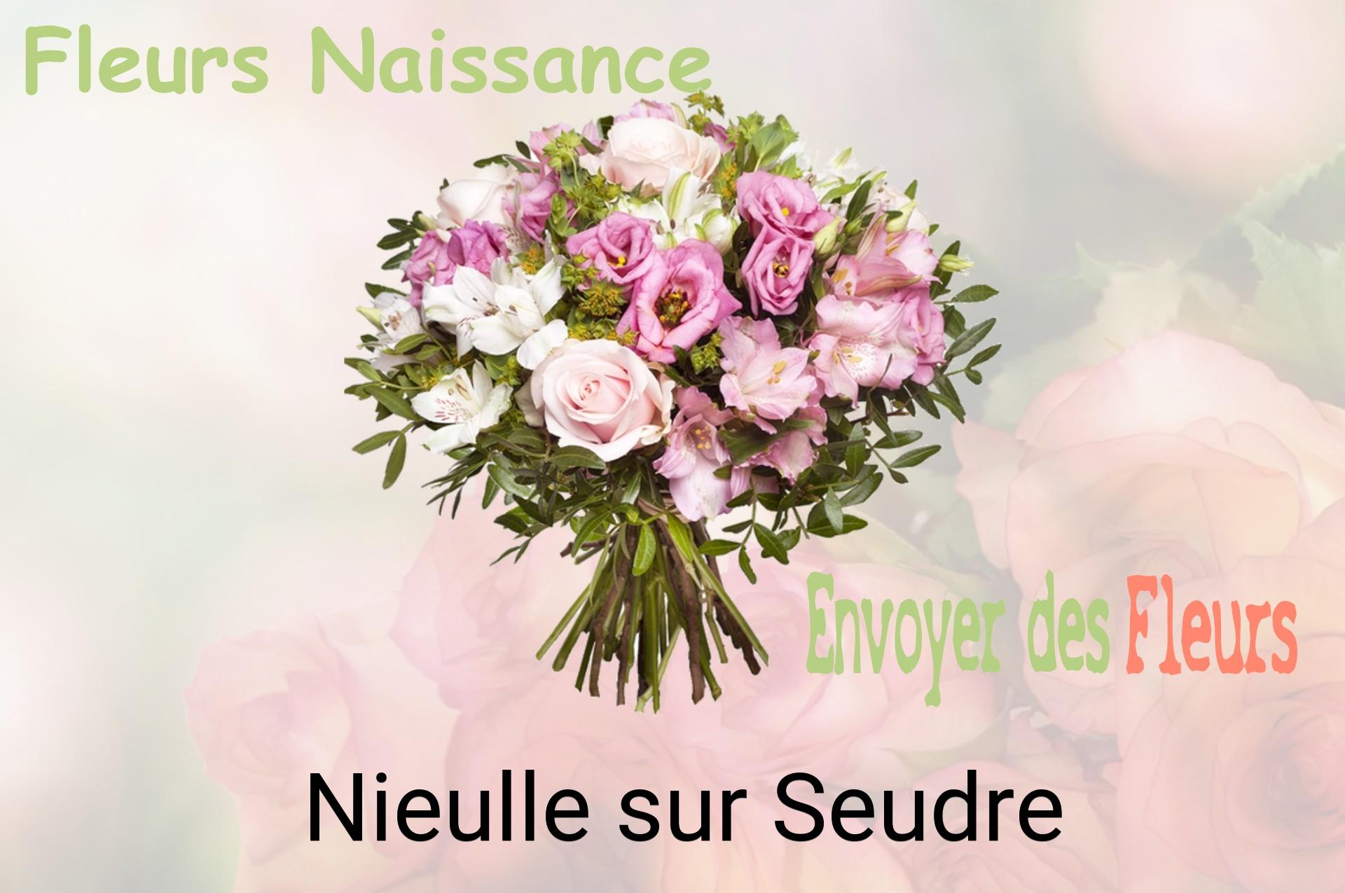 Bouquet de fleurs de naissance livré à Nieulle-sur-Seudre